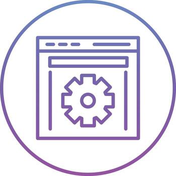 icono de vector de optimización web