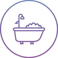 Bathtub Vector Icon