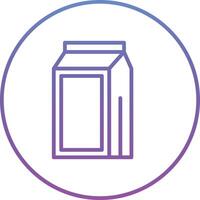 Milk Carton Vector Icon