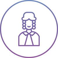 Judge Vector Icon