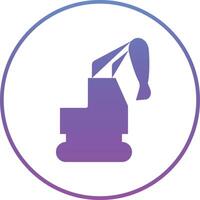 Backhoe Vector Icon