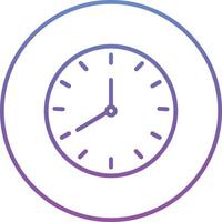 icono de vector de reloj