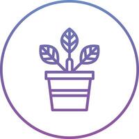 Plant Pot Vector Icon