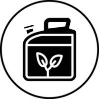 Biofuel Can Vector Icon