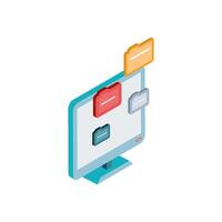 Data Entry technology Design element vector