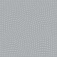 abstract white grey color small star wavy distort pattern vector