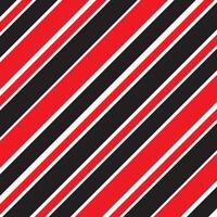 abstract red black color 45degree angle line pattern on white background vector