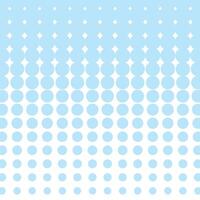 simple abstract sky lite color polka dot half tone blend pattern on white background vector