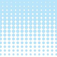 simple abstract sky lite color polka dot half tone blend pattern on white background vector