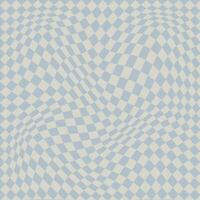 simple abstract light color rectangle check wavy distort pattern vector