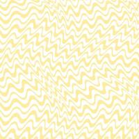 simple abstract banana color zig zag wavy distort pattern vector