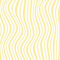 simple abstract banana color vertical line wavy distort pattern vector