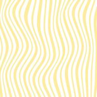 simple abstract banana color vertical line wavy distort pattern vector