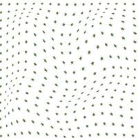 simple abstract avocado color star wavy distort pattern white background vector