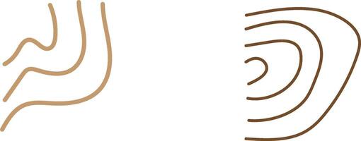 abstract line art  illustration vector graphic