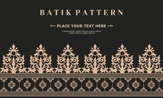 ornament vector pattern traditional design batik pattern