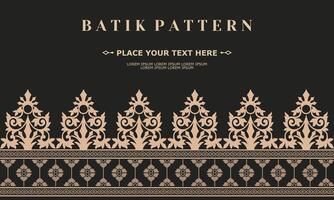 ornament vector pattern traditional design batik pattern