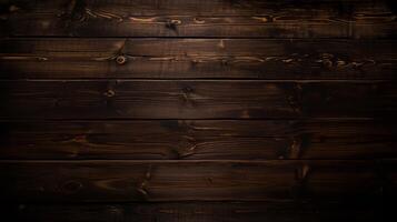 AI generated Rustic natural wood planks texture background for design, decor, and artistic projects photo