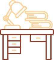Workspace Line Two Color Icon vector