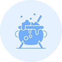 Cauldron Solid duo tune Icon vector