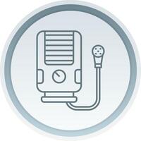 Water heater Linear Button Icon vector