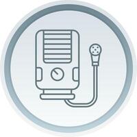 Water heater Linear Button Icon vector