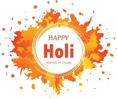 happy holi vector