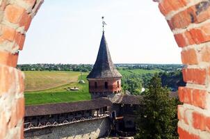 Old brick fortress photo