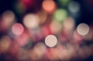 abstract blurred bokeh photo