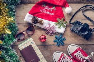 Planning for travel with Christmas festival photo