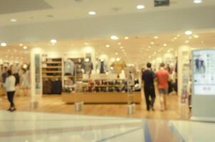 blur apparel in the mall zone fashion photo