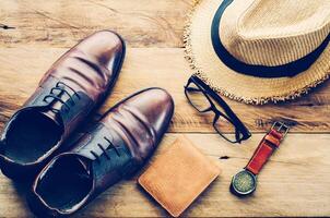 Travel Clothing accessories for men Apparel along for the trip photo