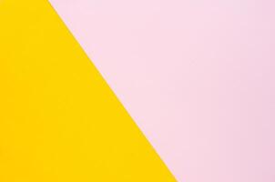 the color of the paper background is yellow and soft pink photo