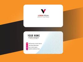 company business card vector