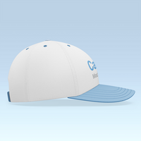 blanco blanco rosado gorra Bosquejo frente y espalda lado diseño aislado en blanco antecedentes diseño gorra Bosquejo diseño psd