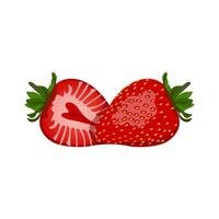 Fresh fruit for healthy lifestyle. Free vector