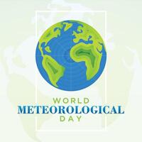 nube pronóstico clima conciencia concepto bandera diseño de mundo meteorológico día vector