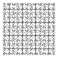 Maze puzzle game vector pattern