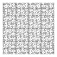 Maze puzzle game vector pattern