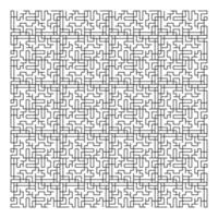 Maze puzzle game vector pattern