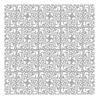 Maze puzzle game vector pattern