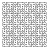 Maze puzzle game vector pattern