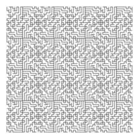 Maze puzzle game vector pattern