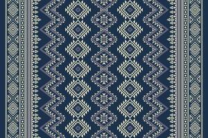 Vertical ikat geometric traditional style,seamless pattern and line texture background. Use for fabric, textile, decoration elements., textile, decoration elements. vector