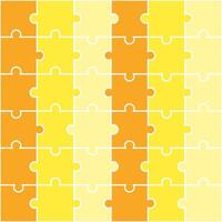 Yellow shade jigsaw pattern. jigsaw line pattern. jigsaw seamless pattern. Decorative elements, clothing, paper wrapping, bathroom tiles, wall tiles, backdrop, background. vector