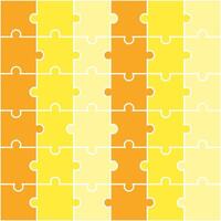 Yellow shade jigsaw pattern. jigsaw line pattern. jigsaw seamless pattern. Decorative elements, clothing, paper wrapping, bathroom tiles, wall tiles, backdrop, background. vector