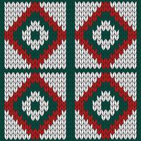 Christmas knitted pattern. knitted vector pattern. Seamless gradient pattern for clothing, wrapping paper, backdrop, background, gift card.