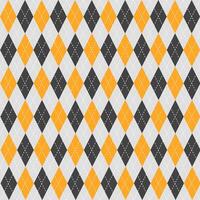 naranja y negro argyle modelo. argyle vector modelo. argyle modelo. sin costura geométrico modelo para ropa, envase papel, fondo, fondo, regalo tarjeta, suéter.