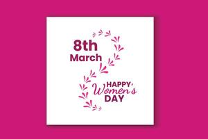 International women day vector