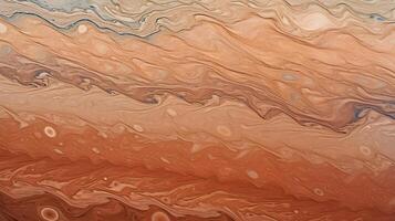 AI generated jupiter surface texture background photo